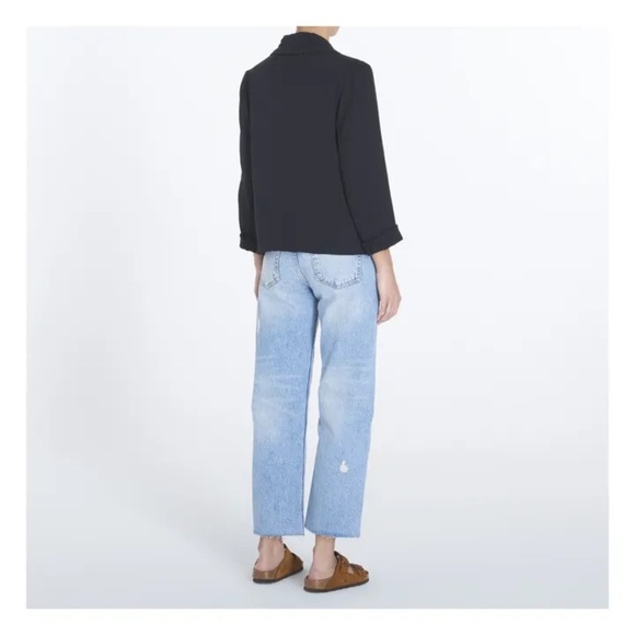 2/$300 Xirena black cotton gauze Cullen blazer jacket - Medium - Picture 8 of 10